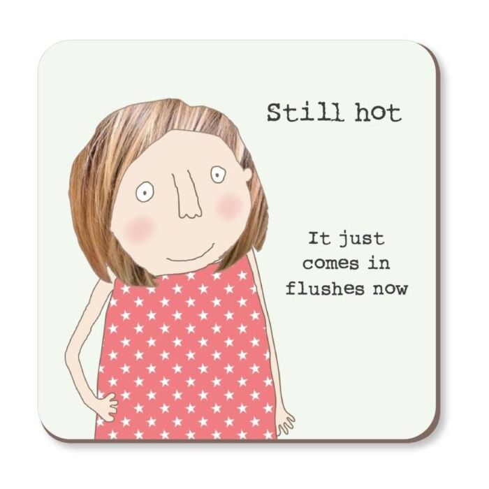 Rosie Made a Thing - Flushes Coaster